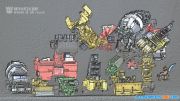 ROTF Devastator -render